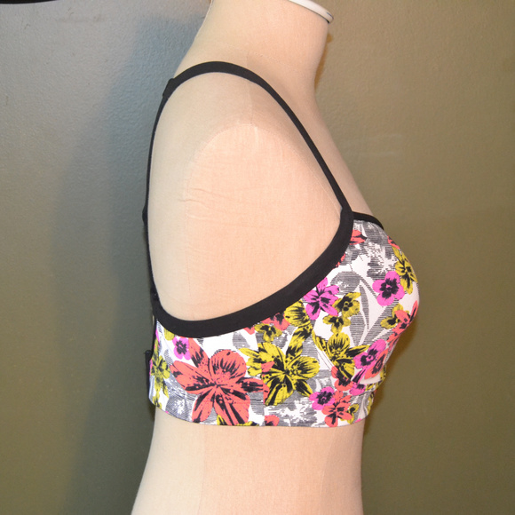 VSX Sport | Tropical Floral Print Sports Bra - Picture 3 of 6